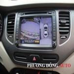 Lắp Camera 360 hiển thị 3D cho xe KIA RONDO 2017
