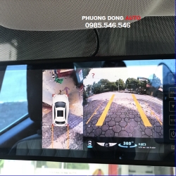 Phương đông Auto Lắp Camera 360 cho xe Ford Focus (360 Gogamichi Chính Hãng)